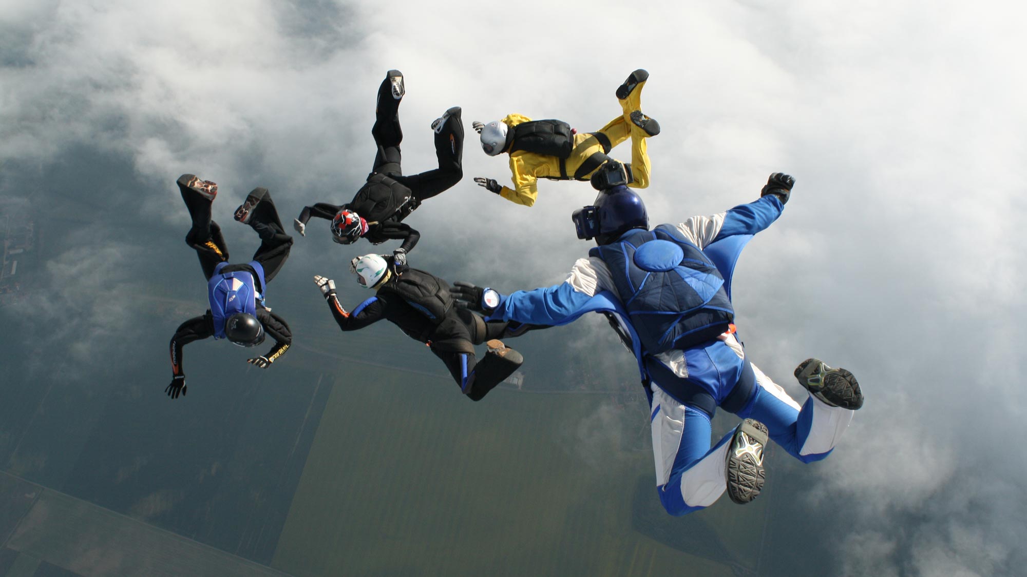 Unsere Fallschirmsprung Disziplinen Take Off Berlin