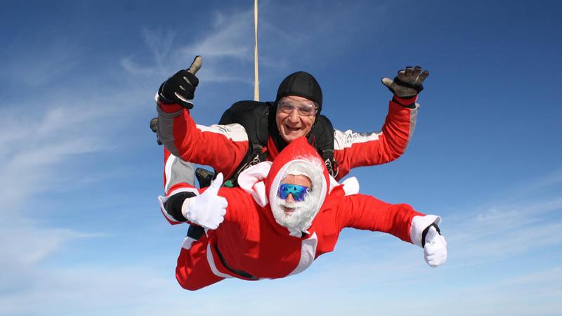 TAKE OFF Nikolaus Fallschirmspringen in Fehrbellin